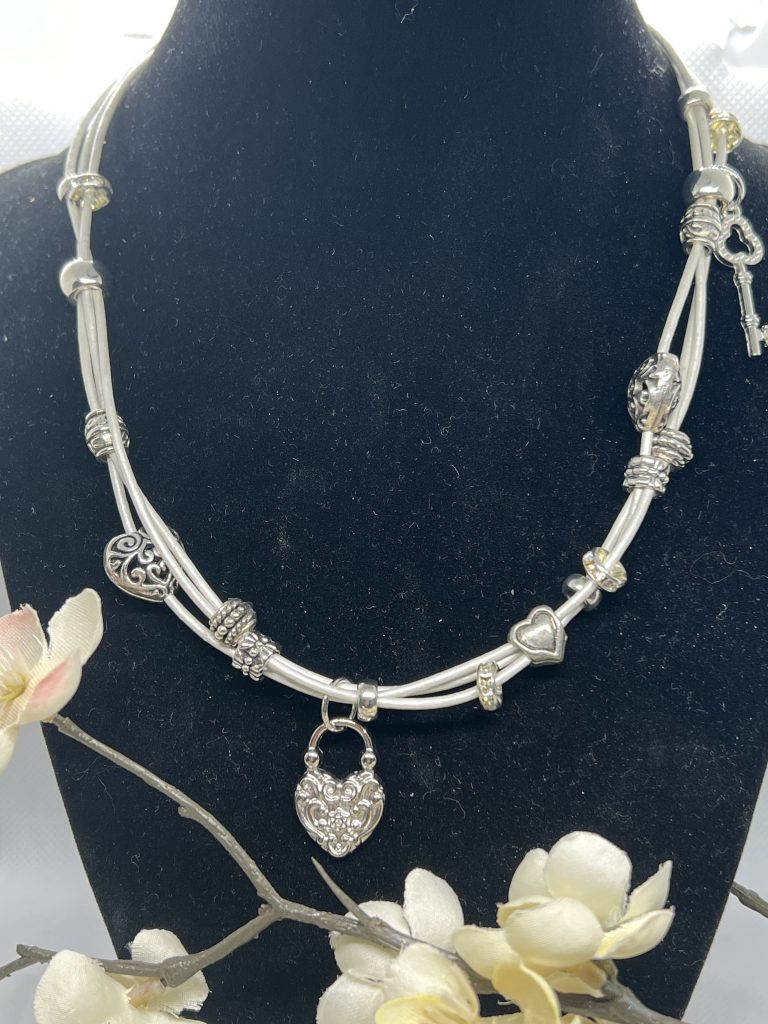 Faux Hearts Necklace