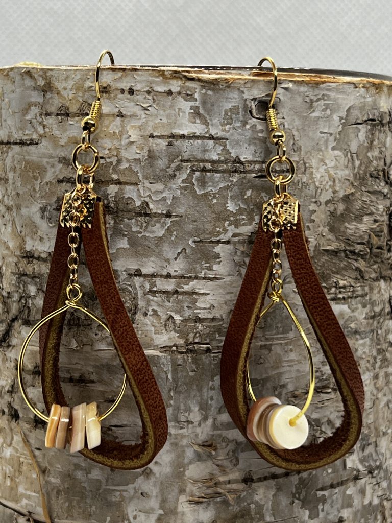 Leather and shells